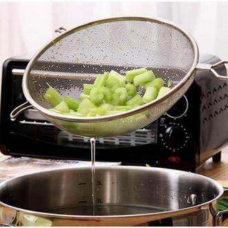 Fijne Zeef Zeefje Zeef Vergiet Roestvrij Staaldraad Olie Zeef Keuken Bakken Koken Tools Voedsel Filter