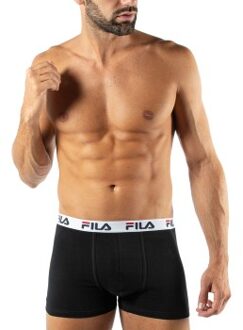 Fila 2 stuks Urban Boxers Zwart,Grijs,Wit,Blauw - Medium,Large,X-Large