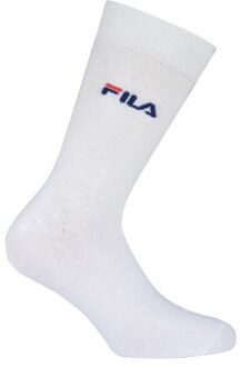 Fila 3 stuks Lifestyle Plain Socks Zwart,Wit,Blauw - Maat 35/38,Maat 39/42,Maat 43/46