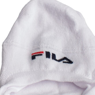 Fila 3er-Pack Pinkies F1252 Unsichtbare Socken für Damen und Herren - maat EU 43 - 46 Wit