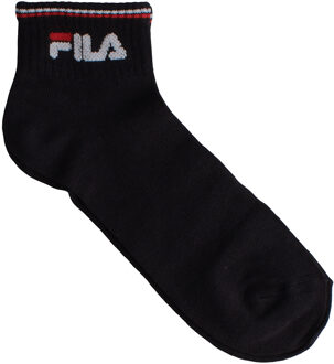 Fila 3er-Pack Viertelsocken aus Bambus F5505 für Damen und Herren Zwart