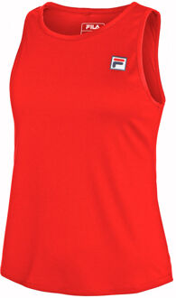 Fila Alma Tanktop Dames-Rood,Donkerblauw - XS
