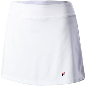 Fila Anna Rok Dames-Wit,Zwart - M