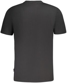 Fila Arch Logo T-shirt Korte Mouw Ronde Hals Zwart