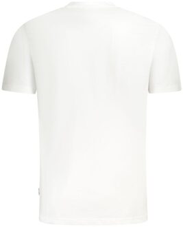 Fila Arch Logo T-shirt Korte Mouwen Wit - XL