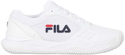 Fila Axilus 3 Tennisschoenen Heren-Wit,Donkerblauw - 42