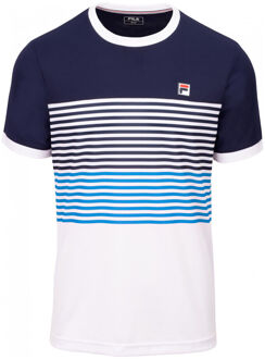 Fila BB 1983 T-shirt Heren-wit, blauw - S,M,L,XL,XXL