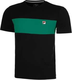 Fila Bosse T-shirt Heren-Zwart,Groen - S,M,L,XL,XXL,3XL