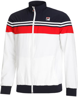 Fila Bruno Trainingsjack Heren-Wit,Veelkleurig - S