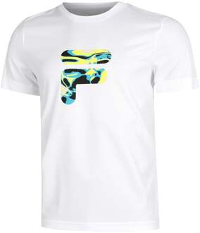 Fila Caleb T-shirt Heren wit - S,M,XL,XXL,3XL