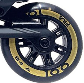 Fila Combo Wiel + Abec 9 Lagers Skeeler Wielen 110 Wit