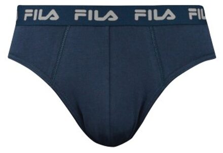Fila Cotton Brief Zwart,Grijs,Wit,Blauw - Medium,Large,X-Large,XX-Large