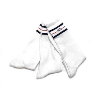 Fila damessokken in drie kleuren - maat EU 40 - 42 Wit