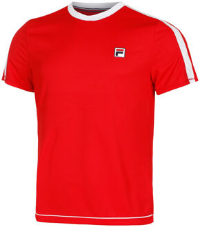 Fila Elias T-shirt Heren-Rood,Wit - S,M,XL,XXL