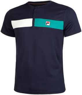 Fila Emilio T-shirt Heren donkerblauw - XXL