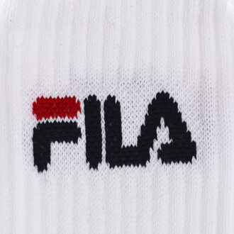 Fila enkel sok | 3-pack | Wit | Maat 43/46