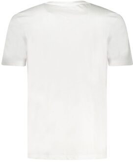 Fila Essentiële T-shirt Korte Mouwen Ronde Hals Wit