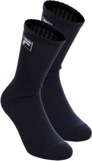 Fila F-BOX PREMIUM CREW 2P Tennissokken Unisex-donkerblauw - 35-38,39-42,43-46