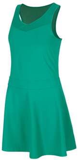 Fila Franja Jurk Dames-Donkergroen - XL