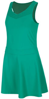 Fila Franja Jurk Dames-Donkergroen - XS,S,M,L,XL