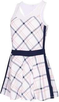 Fila Fritza Jurk Dames-Wit - XS,S,M,L,XL