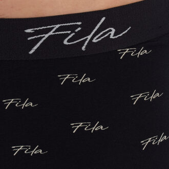 Fila FU5270 Heren Geprinte Katoenen Boxershorts - maat 2XL Zwart
