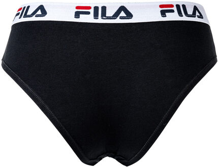 Fila FU6043 Damen-Bikinihose aus Baumwolle Zwart