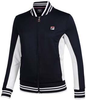 Fila Georgia Trainingsjack Dames-Donkerblauw,Wit - S
