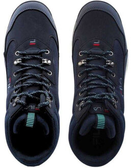 Fila Heren alpha leather mid cut trainers Blauw - 43
