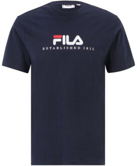 Fila Heren bedburg t-shirt Blauw - L