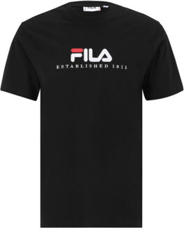 Fila Heren bedburg t-shirt - maat S Zwart