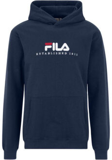 Fila Heren brunssum hoodie - maat L Blauw