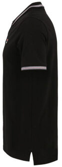 Fila Heren lubbeek poloshirt Zwart - S