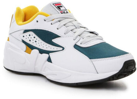 Fila Heren mindblower leren trainers Wit - 39,5