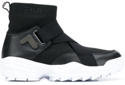 Fila Hi Top Sock Dames Zwart Schoenen - maat EU 39/ UK 6