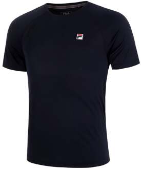 Fila Holger T-shirt Heren-Donkerblauw - M