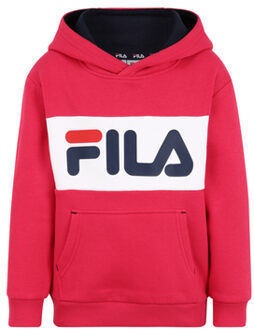 Fila Kinder Hoody Ben b right roos - b right white Rood - 110/116