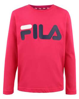 Fila Kinderen shirt met lange mouwen b right roos Roze/lichtroze - 110/116