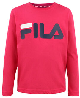 Fila Kinderen shirt met lange mouwen b right roos Roze/lichtroze - 122/128