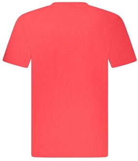 Fila Korte Mouw Crew Neck T-shirt - maat M Lichtroze