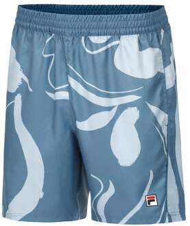 Fila Leo Shorts Heren-Blaugrau,Lichtblauw