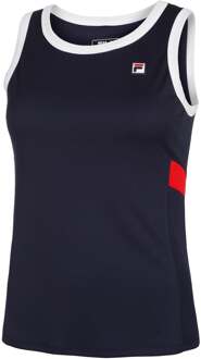 Fila Lissy Tanktop Dames-Donkerblauw,Rood - XS,S,M,L,XL,XXL
