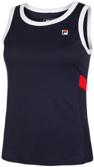 Fila Lissy Tanktop Dames-Donkerblauw,Rood - XS,XXL