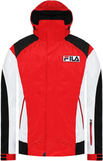 Fila Logo Heren Rood Kort Jasje - maat M