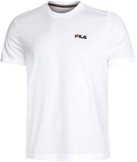 Fila Logo Small T-shirt Heren-Wit