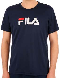 Fila Logo T-shirt Heren donkerblauw - 3XL