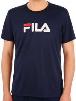 Fila Logo T-shirt Heren donkerblauw - XL,XXL,3XL