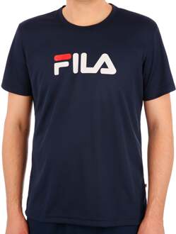 Fila Logo T-shirt Heren donkerblauw - XS,S,M,L,XL,XXL,3XL