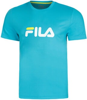 Fila Logo T-shirt Heren turkoois - M,XXL