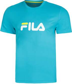 Fila Logo T-shirt Heren turkoois - S,M,L,XL,XXL,3XL